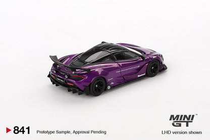 Mini GT 1/64 McLaren 720S LB★Works Purple - MGT00841 - Damaged Box