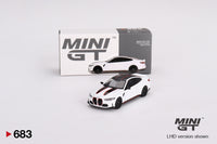 Mini GT 1/64 BMW M4 CSL Alpine White