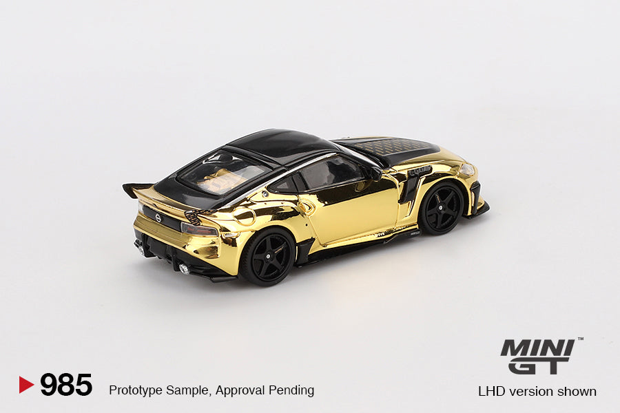 Mini GT 1/64 Nissan Z VeilSide FFZ400 Gold Chrome - MGT00985