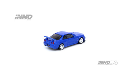 Inno64 1/64 Nissan Skyline GT-R (R34) V-Spec II Nur Bayside Blue