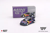 Mini GT 1/64 Ford Puma Rally1 #42 M-Sport Ford WRT 2022 Rally Italia Sardegna 2nd Place Blue