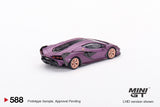 Mini GT 1/64 Lamborghini Sián FKP 37 Matte Viola SE30