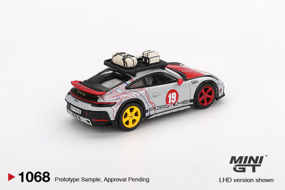 Mini GT 1/64 Porsche 911 Dakar "Uncle Rally" Grey - MGT01068