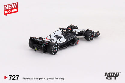 Mini GT 1/64 AlphaTauri AT04 #21 2023 F1 2023 Australian GP Nyck de Vries Black