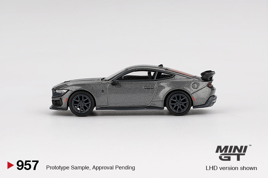 Mini GT 1/64 Ford Mustang Dark Horse 2024 Carbonized Gray - MGT00957