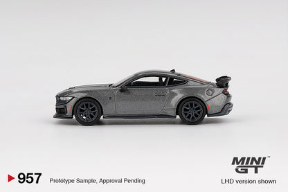 Mini GT 1/64 Ford Mustang Dark Horse 2024 Carbonized Gray - MGT00957