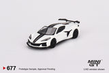 Mini GT 1/64 Chevrolet Corvette Z06 2023 Arctic White