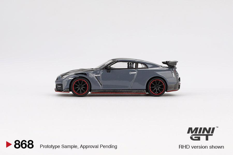 Mini GT 1/64 Nissan GT-R Nismo (R35) 2024 Stealth Gray - MGT00868
