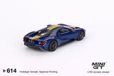 Mini GT 1/64 Ford GT Sunoco Blue