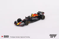 Mini GT 1/64 Oracle Red Bull Racing RB18 #1 Max Verstappen 2022 Monaco Grand Prix 3rd Place