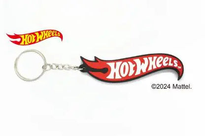 Hot Wheels Key Chain Rubber BK x RD Red - HWU69096