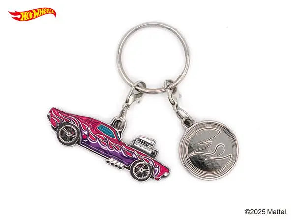 Hot Wheels Key Chain Rodger Dodger Pink - HWU87904