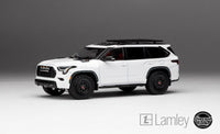 GCD 1/64 Toyota Sequoia TRD PRO Ice Cap White