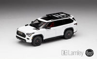 GCD 1/64 Toyota Sequoia TRD PRO Ice Cap White