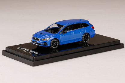 Hobby Japan 1/64  Subaru Levorg STI Sport EyeSight Black Selection WR Blue Pearl