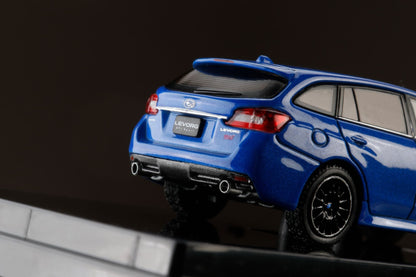 Hobby Japan 1/64  Subaru Levorg STI Sport EyeSight Black Selection WR Blue Pearl