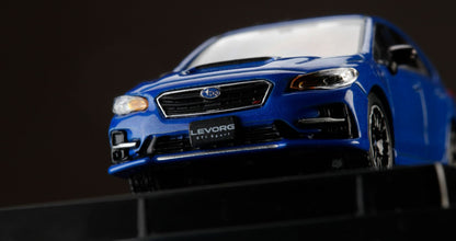 Hobby Japan 1/64  Subaru Levorg STI Sport EyeSight Black Selection WR Blue Pearl