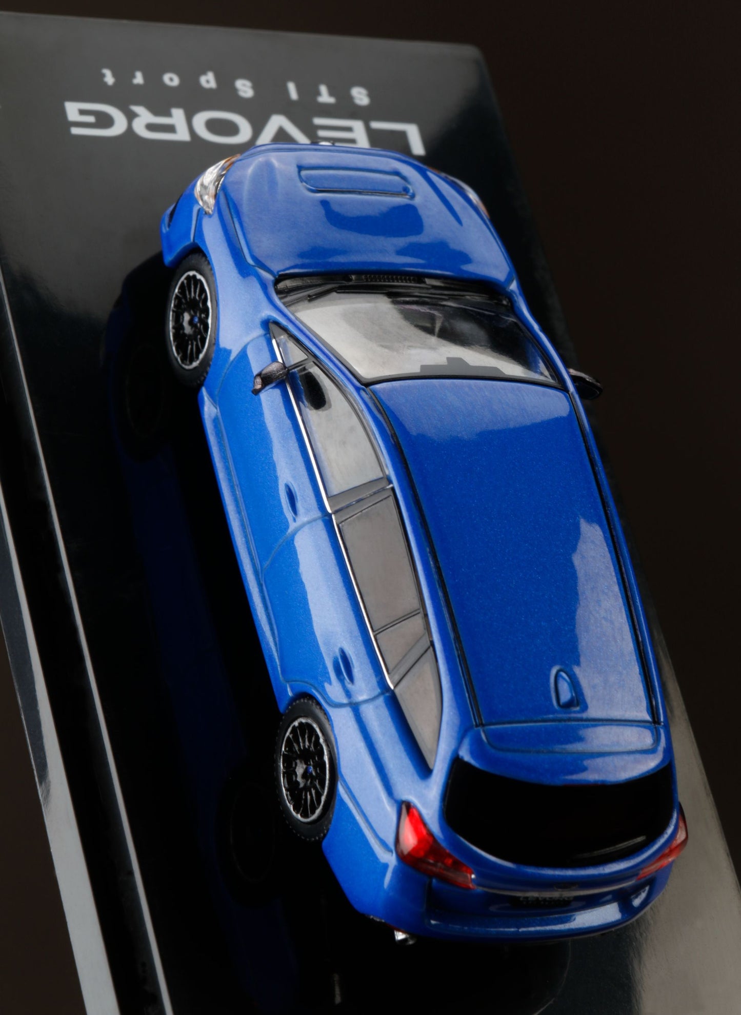 Hobby Japan 1/64  Subaru Levorg STI Sport EyeSight Black Selection WR Blue Pearl