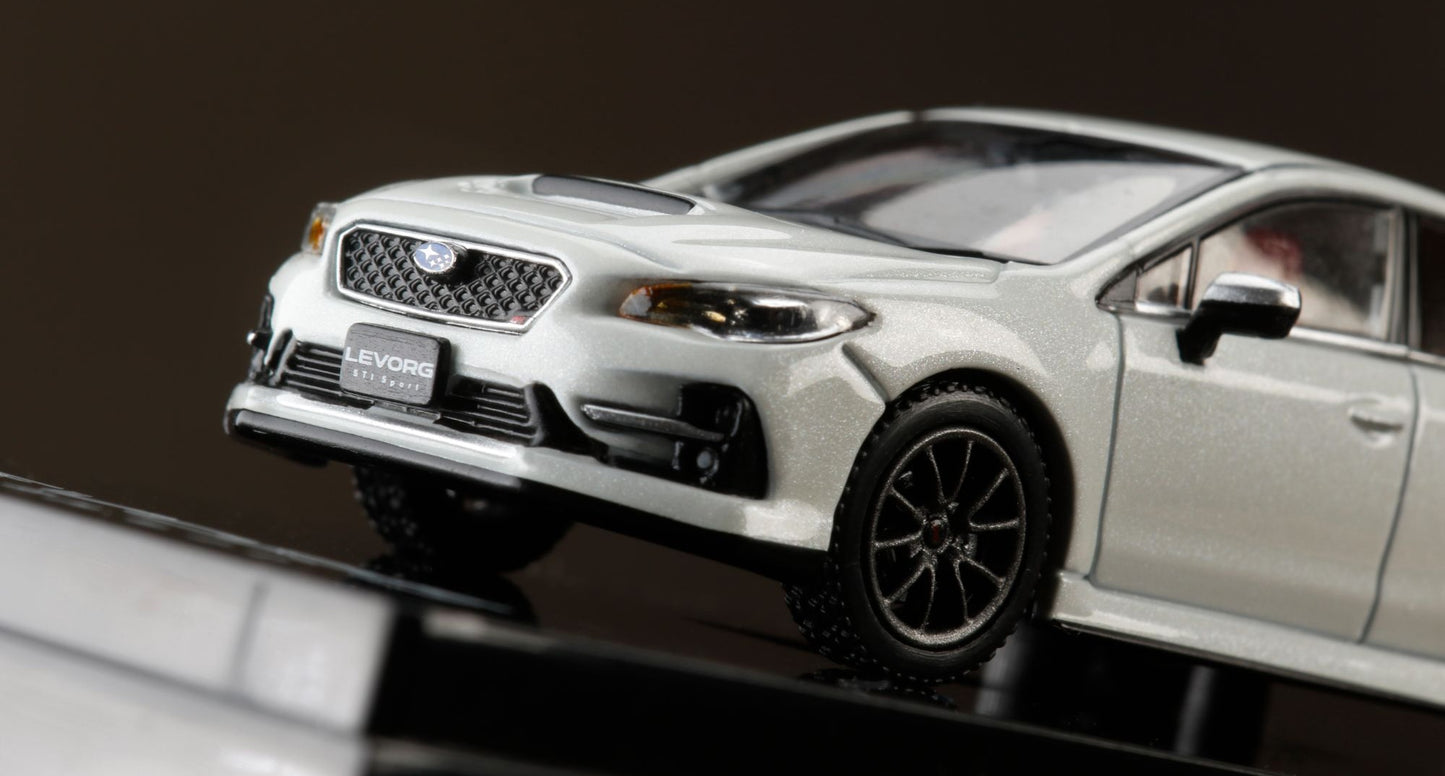 Hobby Japan 1/64  Subaru Levorg STI Sport EyeSight (VM / F type) Crystal White Pearl