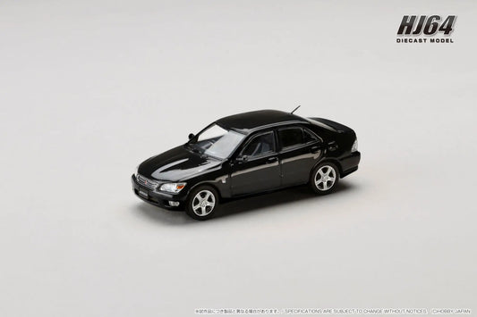 Hobby Japan 1/64 Toyota Altezza RS200 (E10) 1998 Black - SKU: HJ641080ABK