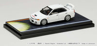 Hobby Japan 1/64 Mitsubishi Lancer RS Evolution IV / Initial D VS Takumi Fujiwara Seiji Iwagi Comes with Driver Figure White