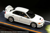 Hobby Japan 1/64 Mitsubishi Lancer RS Evolution IV / Initial D VS Takumi Fujiwara Seiji Iwagi Comes with Driver Figure White