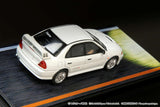 Hobby Japan 1/64 Mitsubishi Lancer RS Evolution IV / Initial D VS Takumi Fujiwara Seiji Iwagi Comes with Driver Figure White