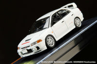 Hobby Japan 1/64 Mitsubishi Lancer RS Evolution IV / Initial D VS Takumi Fujiwara Seiji Iwagi Comes with Driver Figure White