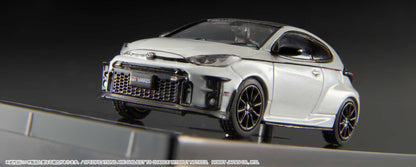 1/64 Hobby Japan Toyota GR Yaris RZ High Performance GR Parts Platinum White Pearl Mica