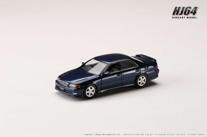 Hobby Japan 1/64 Toyota Chaser TOURER V (JZX100) 1998 Dark Blue Mica