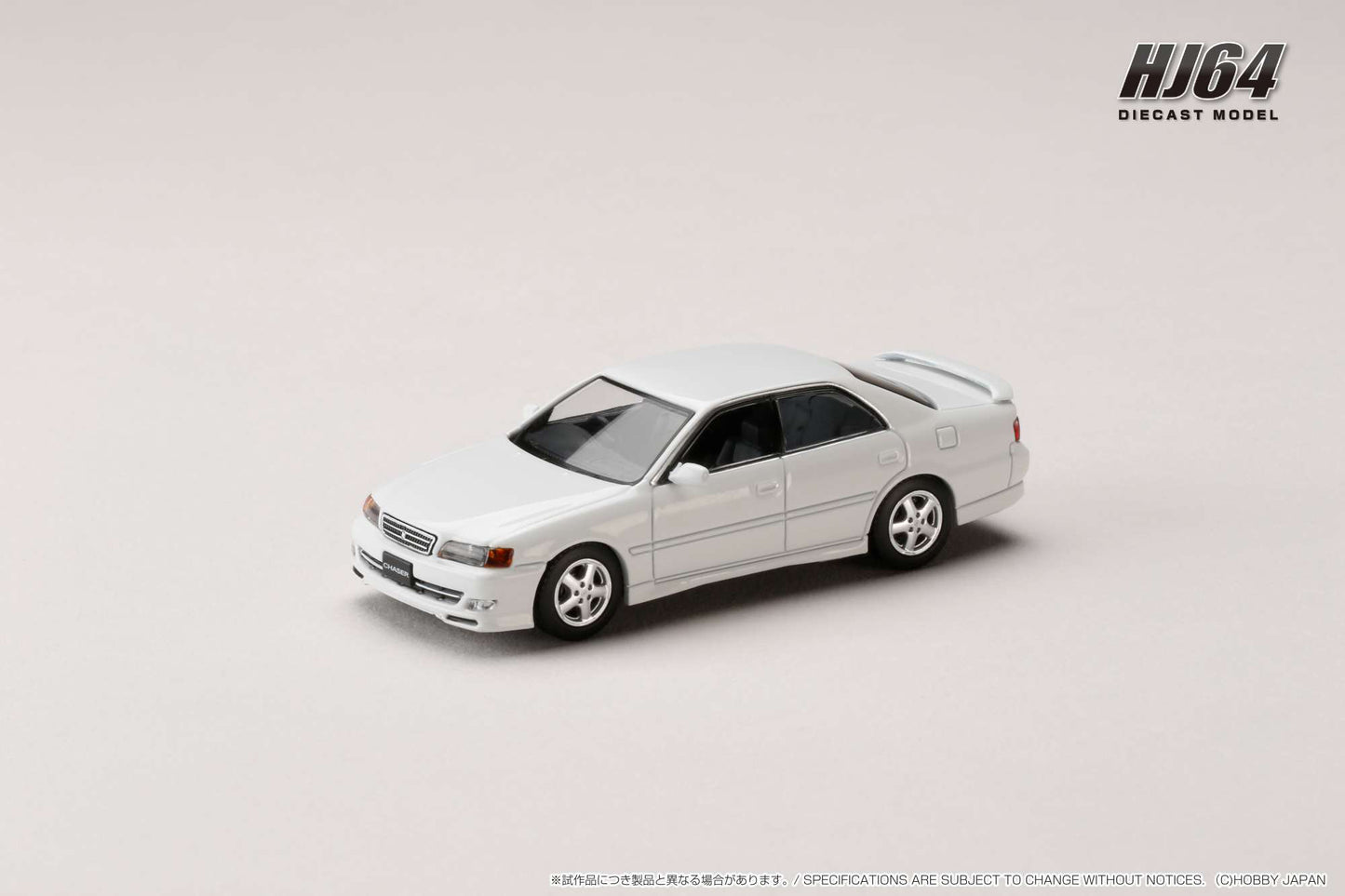 Hobby Japan 1/64 Toyota Chaser TOURER V (JZX100) 1998 Super White II