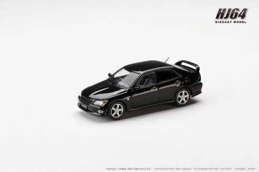 Hobby Japan 1/64 Toyota Altezza RS200 (E10) 1998 Genuine Option Parts Black - SKU: HJ642080BBK
