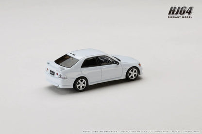 Hobby Japan 1/64 Toyota Altezza RS200 (E10) 1998 Genuine Option Parts Super White II - HJ642080BW