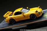 Hobby Japan 1/64  MAZDA RX-7 (FD3S) RED SUNS / Initial D with Takumi Fujiwara, Keisuke Takahashi driver figure included Yellow