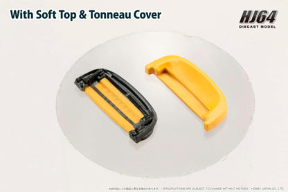Hobby Japan 1/64 Eunos Roadster (NA6CE) V-Special Genuine Options Wheel w/ Tonneau Cover Neo Green