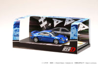 Hobby Japan 1/64 Initial D Toyota MR2 (SW20) G-Limited Dvs Fujiwara Takumi Kogashiwa Kai Driver Figure Included Blue