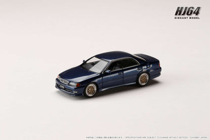 Hobby Japan 1/64 Toyota Chaser TOURER V (JZX100) 1998 / JDM Style Dark Blue Mica