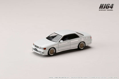 Hobby Japan 1/64 Toyota Chaser TOURER V (JZX100) 1998 / JDM Style Super White II