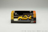 Hobby Japan 1/64 Initial D MAZDA RX-7 (FD3S) RED SUNS / VS Takumi Fujiwara Takahashi Keisuke driver figure included Yellow