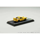 Hobby Japan 1/64 Initial D MAZDA RX-7 (FD3S) RED SUNS /  VS Takeshi Nakazato Keisuke Takahashi driver figure included Yellow