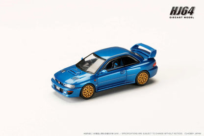 Hobby Japan 1/64 Subaru Impreza 22B STI Version GC8 Sonic Blue Mica