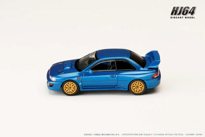 Hobby Japan 1/64 Subaru Impreza 22B STI Version GC8 Sonic Blue Mica