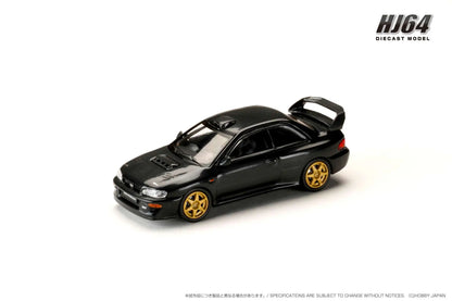 Hobby Japan 1/64 Subaru Impreza 22B STI Version GC8 Rally Base Car Carbon Black