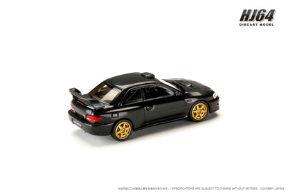 Hobby Japan 1/64 Subaru Impreza 22B STI Version GC8 Rally Base Car Carbon Black