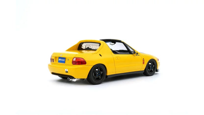 Otto Mobile 1/18 Honda Civic Del Sol Spoon Yellow - OT1154