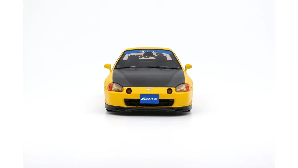 Otto Mobile 1/18 Honda Civic Del Sol Spoon Yellow - OT1154