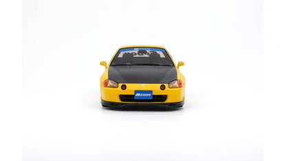 Otto Mobile 1/18 Honda Civic Del Sol Spoon Yellow - OT1154