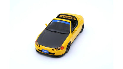 Otto Mobile 1/18 Honda Civic Del Sol Spoon Yellow - OT1154