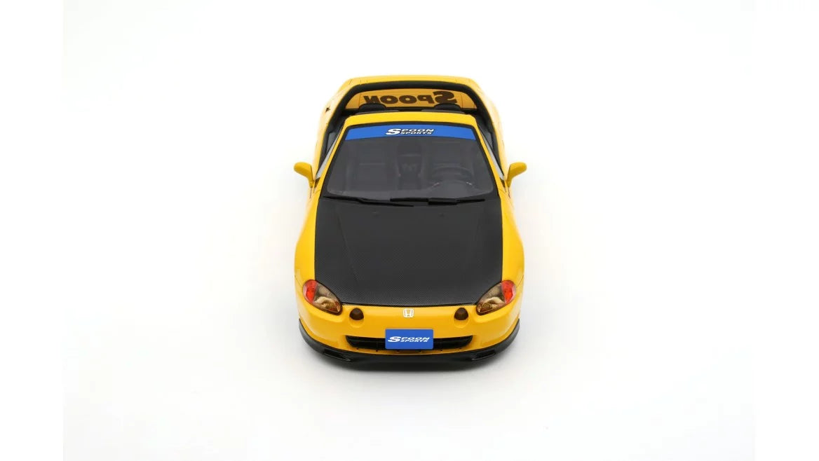 Otto Mobile 1/18 Honda Civic Del Sol Spoon Yellow - OT1154