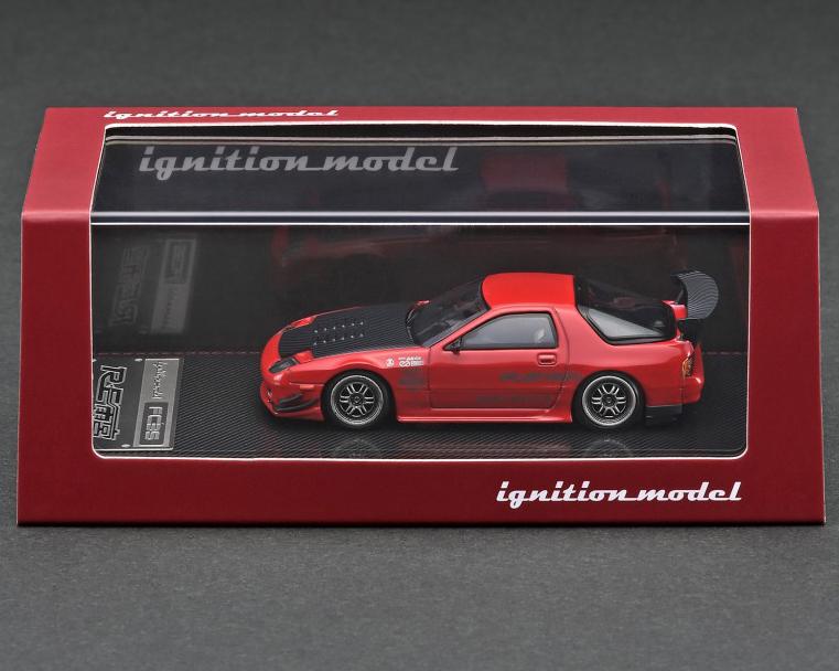 Ignition Models 1/64 Mazda RX-7 (FC3S) RE Amemiya Red – Flipn Diecast